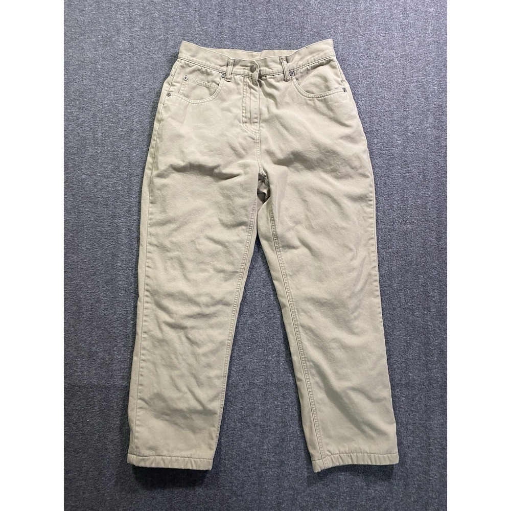 Woolrich Pants Men's Green Trouser Moss Faded Vintage Fleece Size 8
